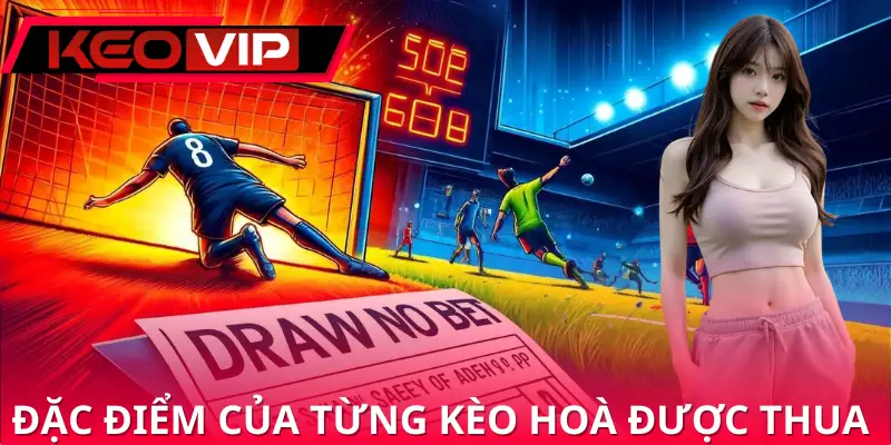 Kèo hoà được thua thường xuất hiện ở các trận đấu quan trọng